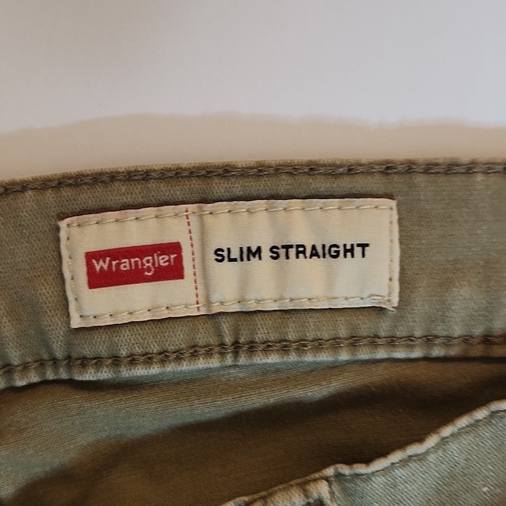Wrangler Slim Straight Khaki Pants - Picture 3 of 8